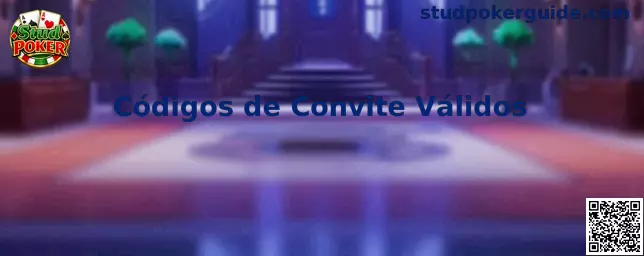 Códigos de Convite Válidos Stud Poker