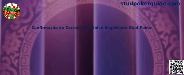 Confirmação do Correio Eletrônico Registrado Stud Poker