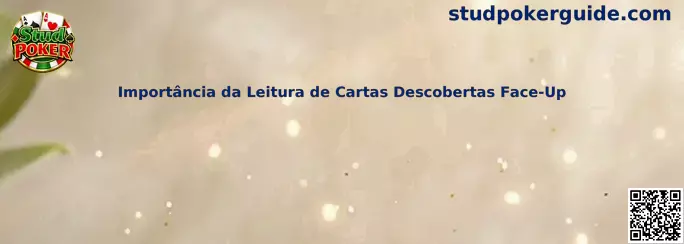 Importância da Leitura de Cartas Descobertas Face-Up en Stud Poker
